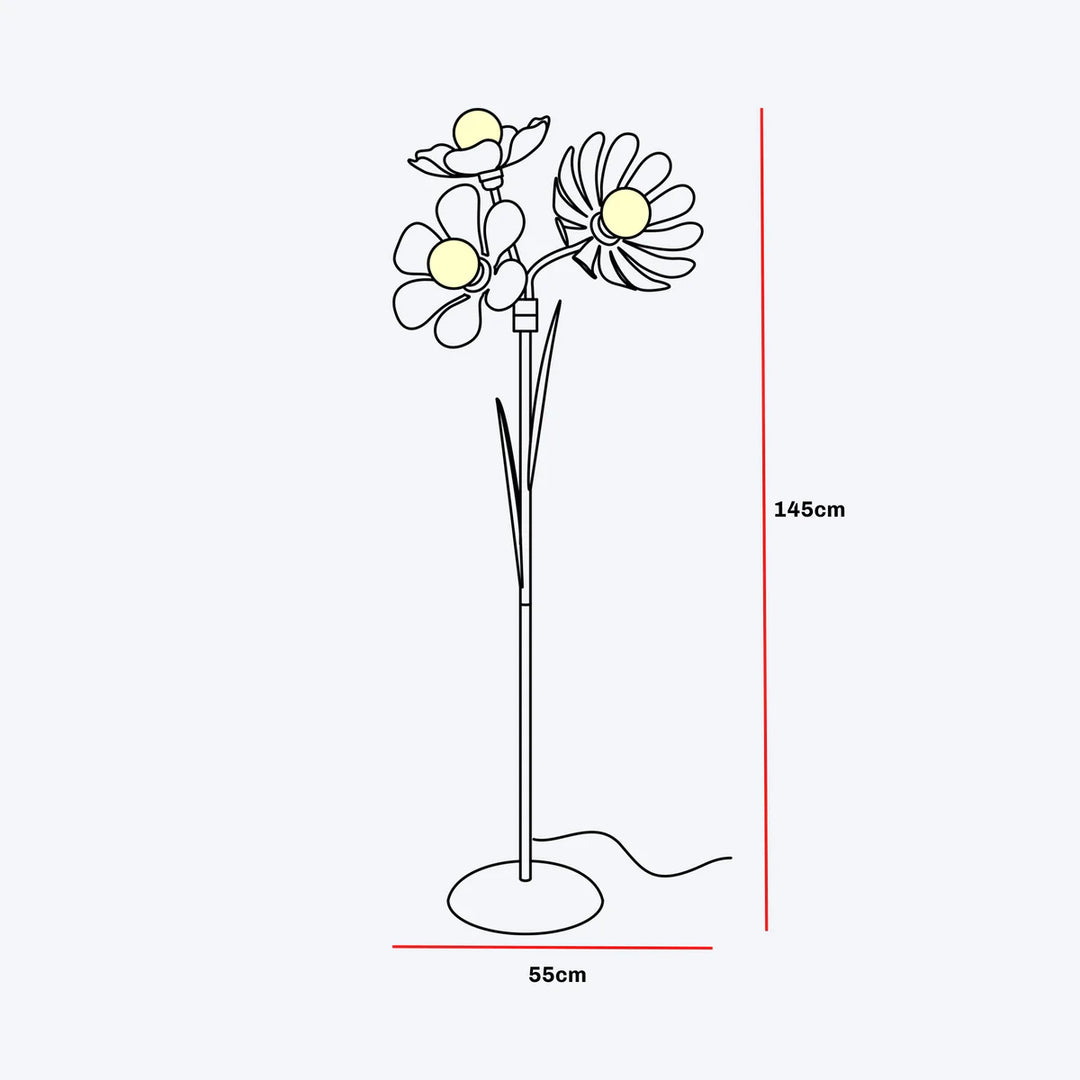 Expobazaar Petal Bloom Floor Lamp