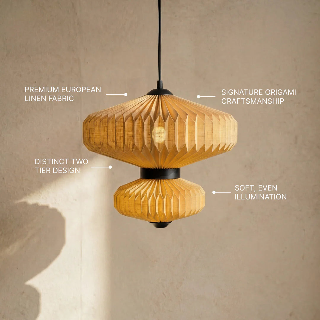 Expobazaar Oblong 2 Two Tier Pendant Lamp