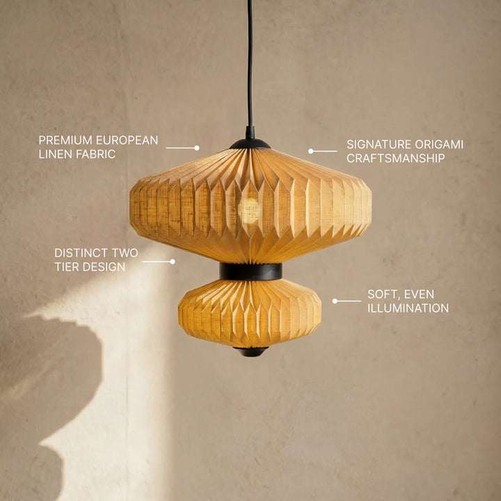 Expobazaar Oblong 2 Two Tier Pendant Lamp