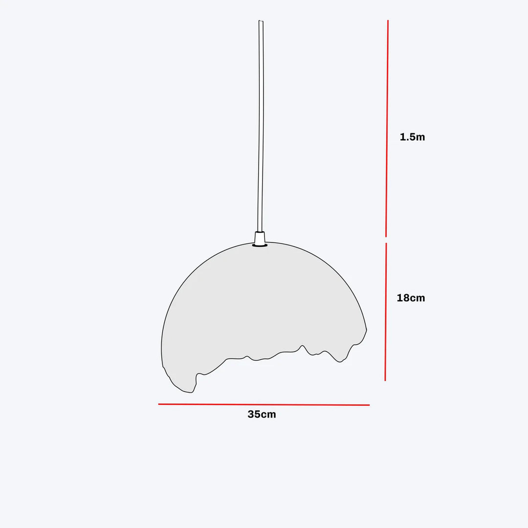 Expobazaar Terra Mache Pendant Lamp