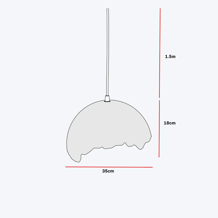 Expobazaar Terra Mache Pendant Lamp
