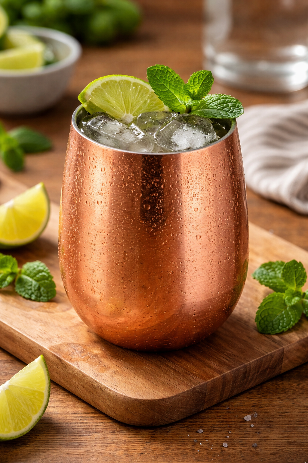 Premium Stainless Steel Mule Mug – Oval Shape, 16oz of Classic Cool