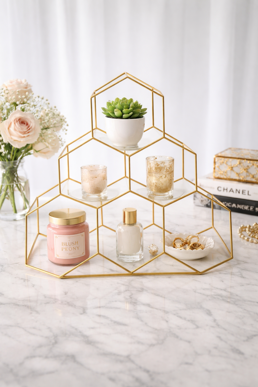 Modern Stainless Steel Wine Rack – Sleek Bottle Display, 13x13 Inches