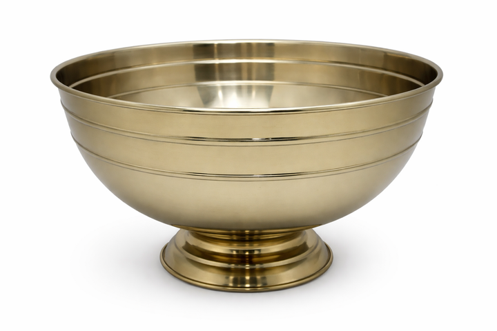 Swarna Thali Stainless Steel Serving Bowl | Elegant Indian Design