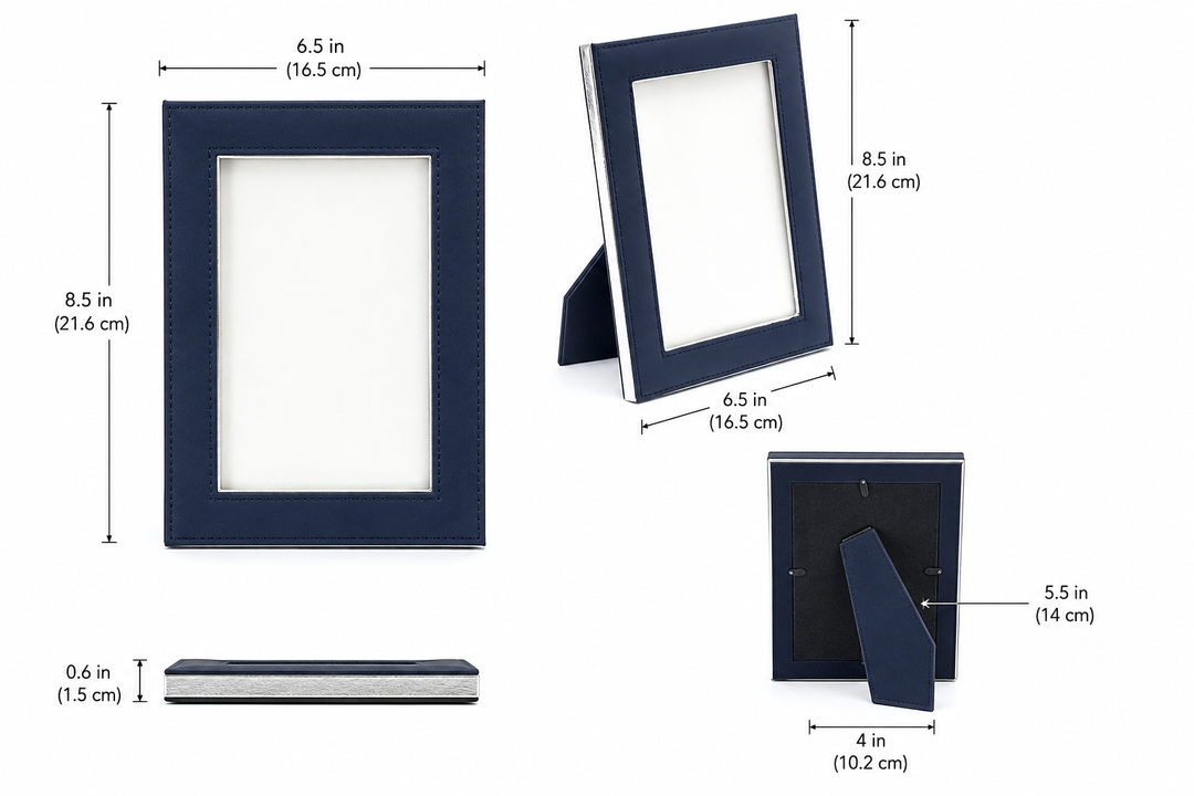 Expobazaar Navy Blue Frame for Showcasing Cherished Moments with Style