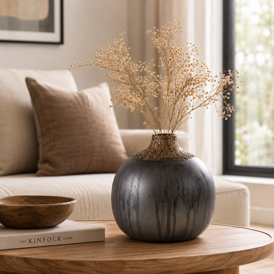Glass Flower Vase, Clear