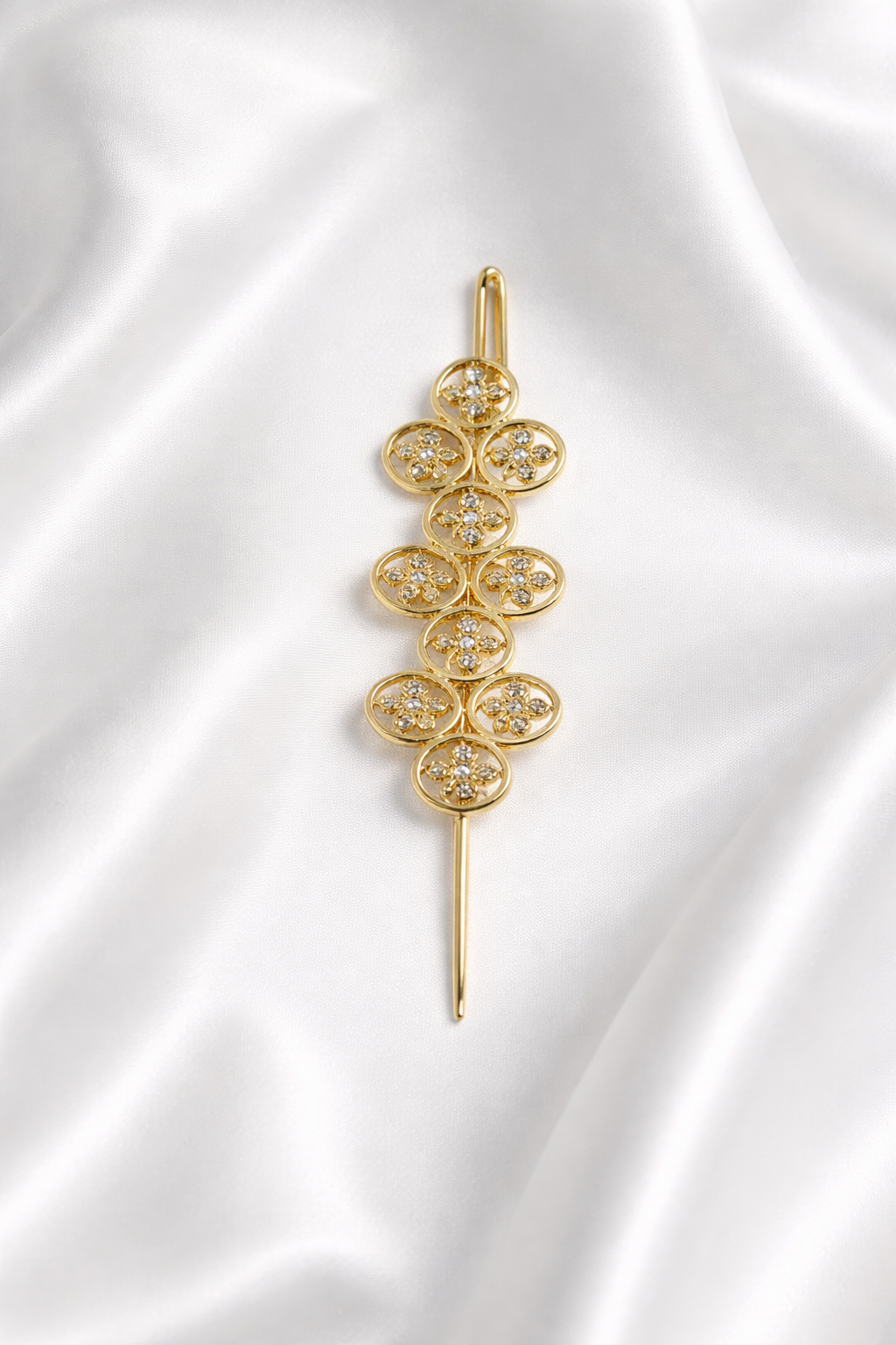 Vintage Charm: Hopscotch Timeless Treasure Earcuff