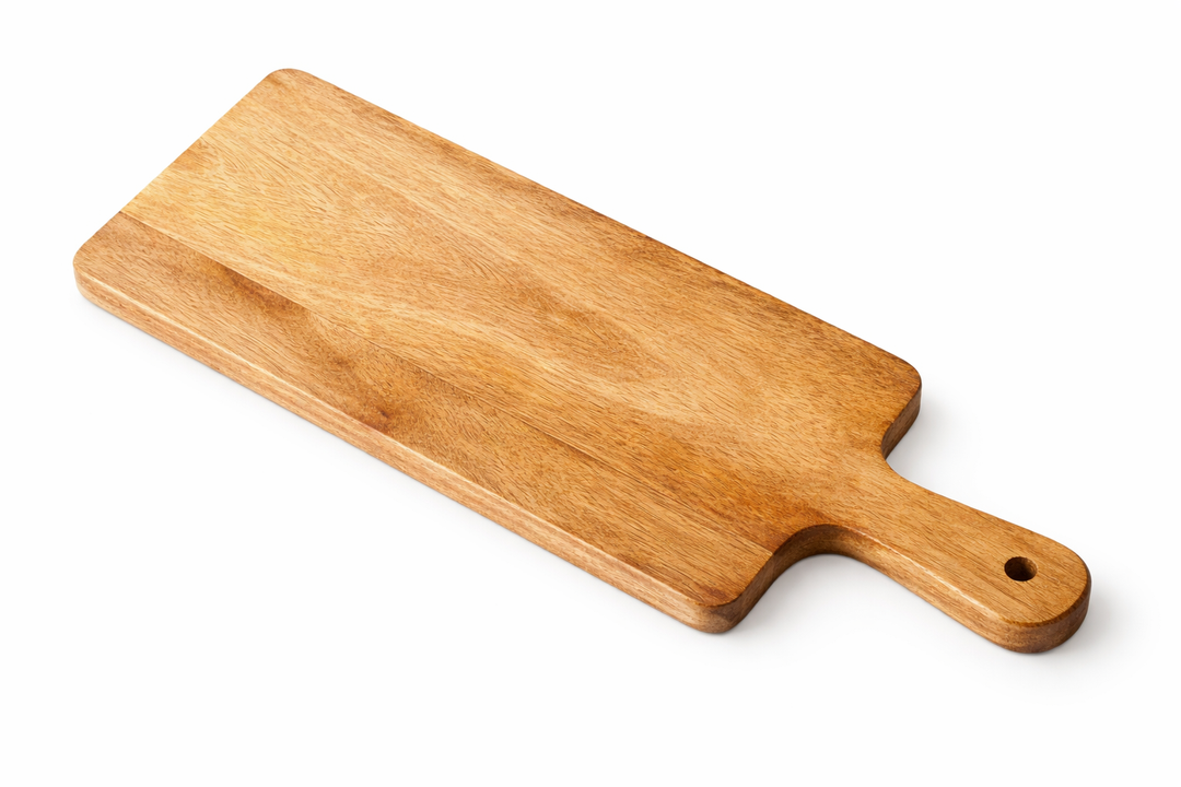 Wooden Chopping & Serving Board in Mango Wood | Ideal for Kitchen & Dining | 50x20x1.5 cm