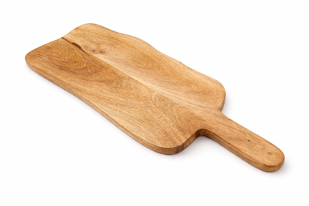Premium Mango Wood Chopping & Serving Board with Handle – 60x23x1.7 cm