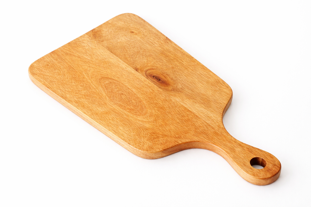Wooden Cutting & Presentation Board with Handle – Table & Kitchen Use