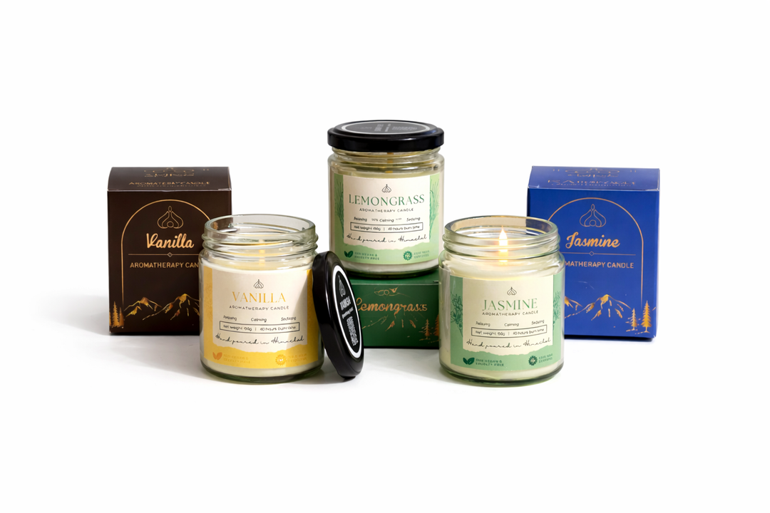 Scented Candle Trio Gift Set – Relaxing Aromatherapy Collection
