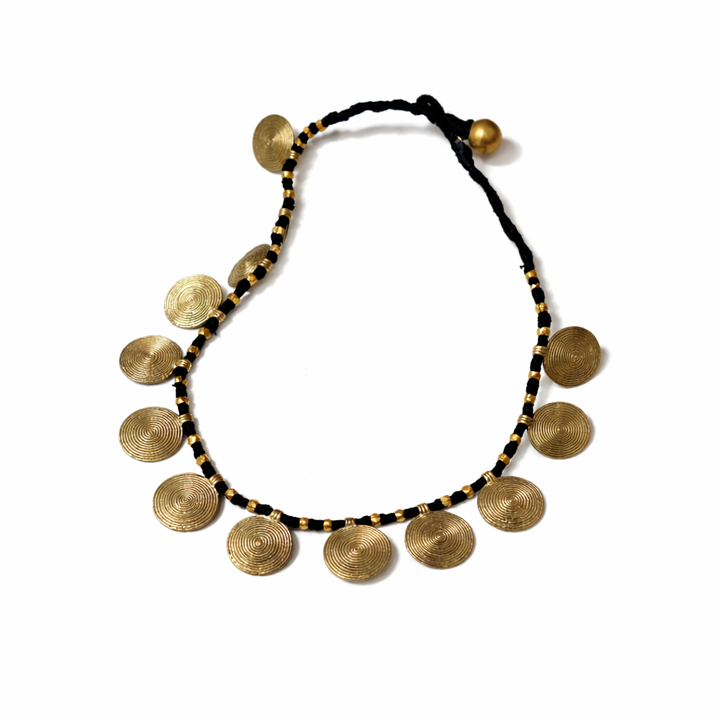 Handcrafted Brass Bead Necklace – Celebrate India’s Tribal Heritage