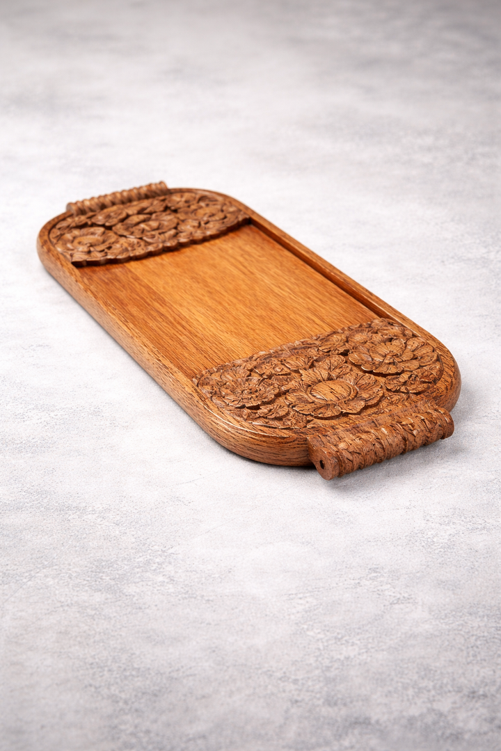 Handcrafted Wooden Platter Tabletop Décor & Serving Board