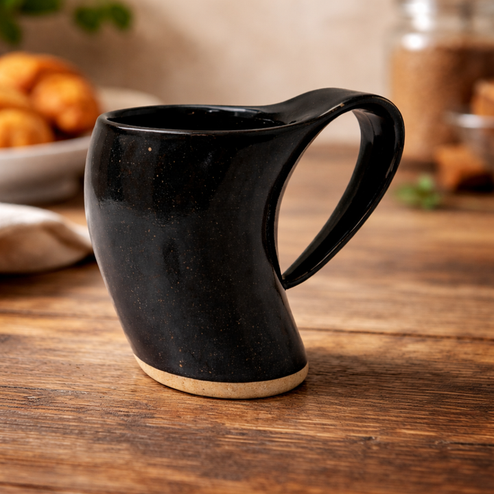 Luxury Rustic Natural Horn Drinking Mug