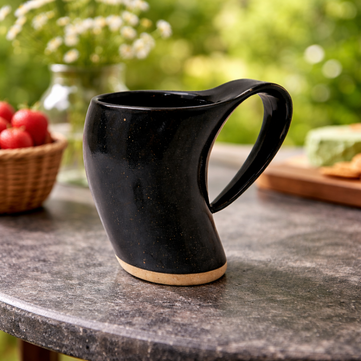 Luxury Rustic Natural Horn Drinking Mug