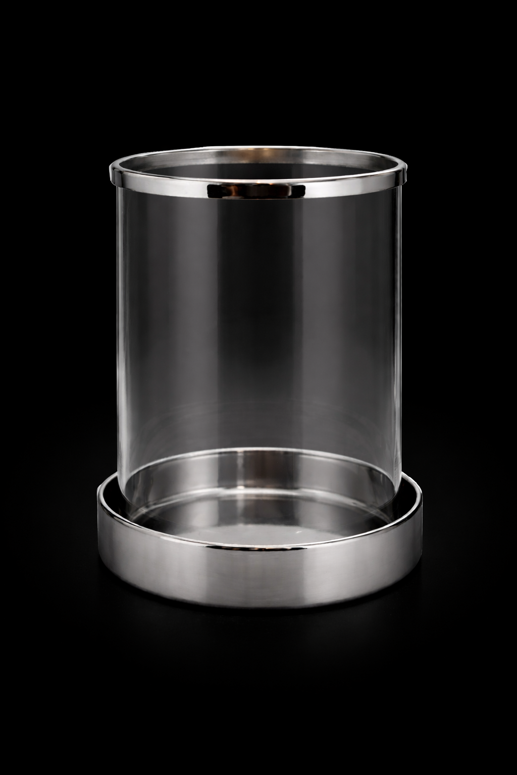 Classic Steel & Glass Candle Lantern