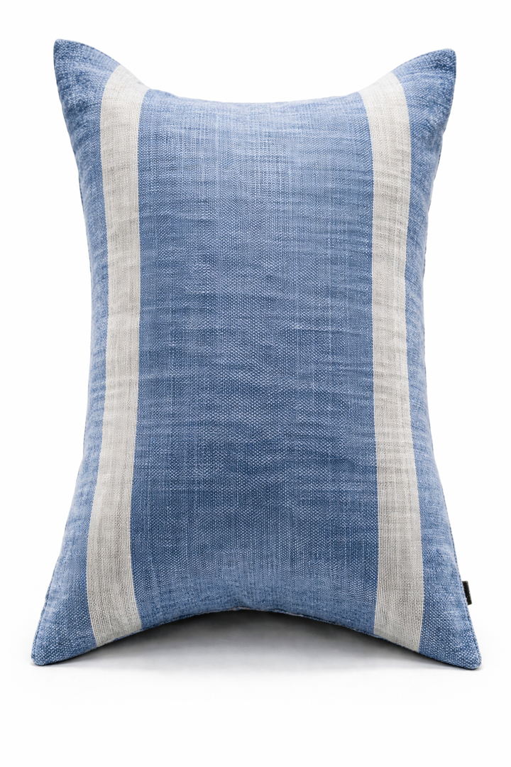 Premium Cotton Woven Stripe Cushion Covers – Set of 2