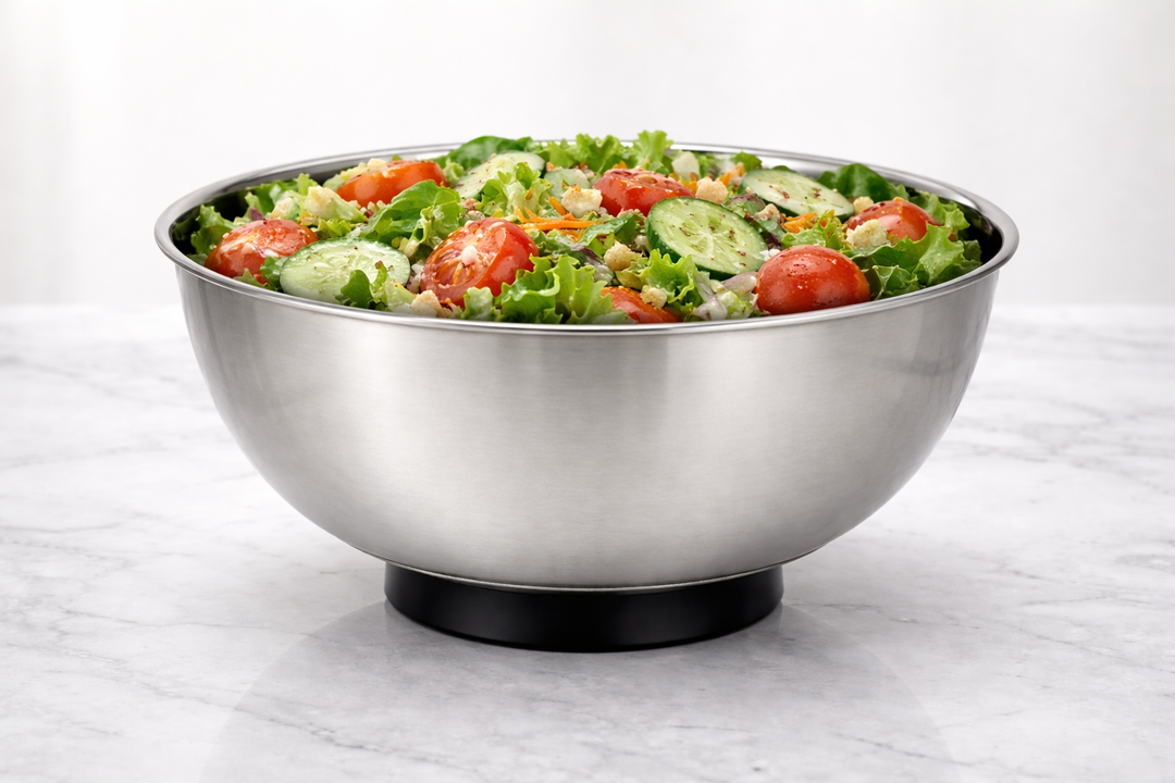 Chic and Durable Stainless Steel Serving Bowl for Every Occasion