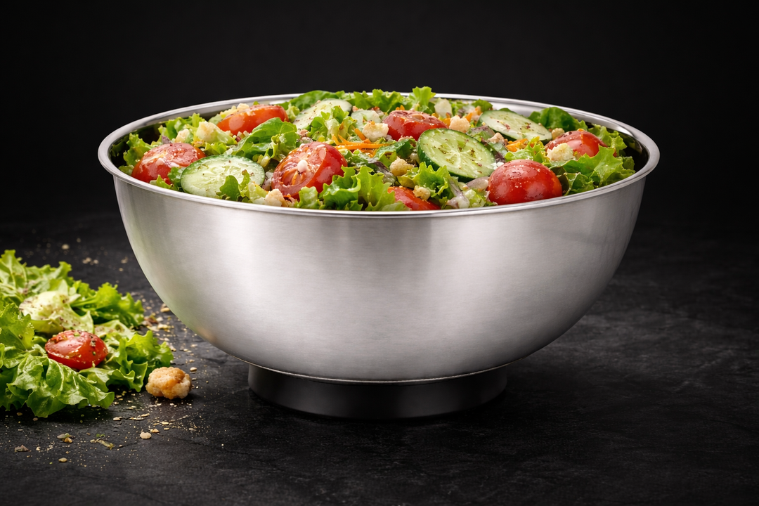 Chic and Durable Stainless Steel Serving Bowl for Every Occasion