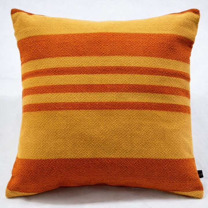 Woven Horizontal Stripe Cotton Cushion Covers – 2 Pieces