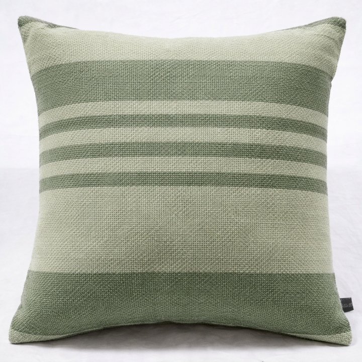 Woven Horizontal Stripe Cotton Cushion Covers – 2 Pieces