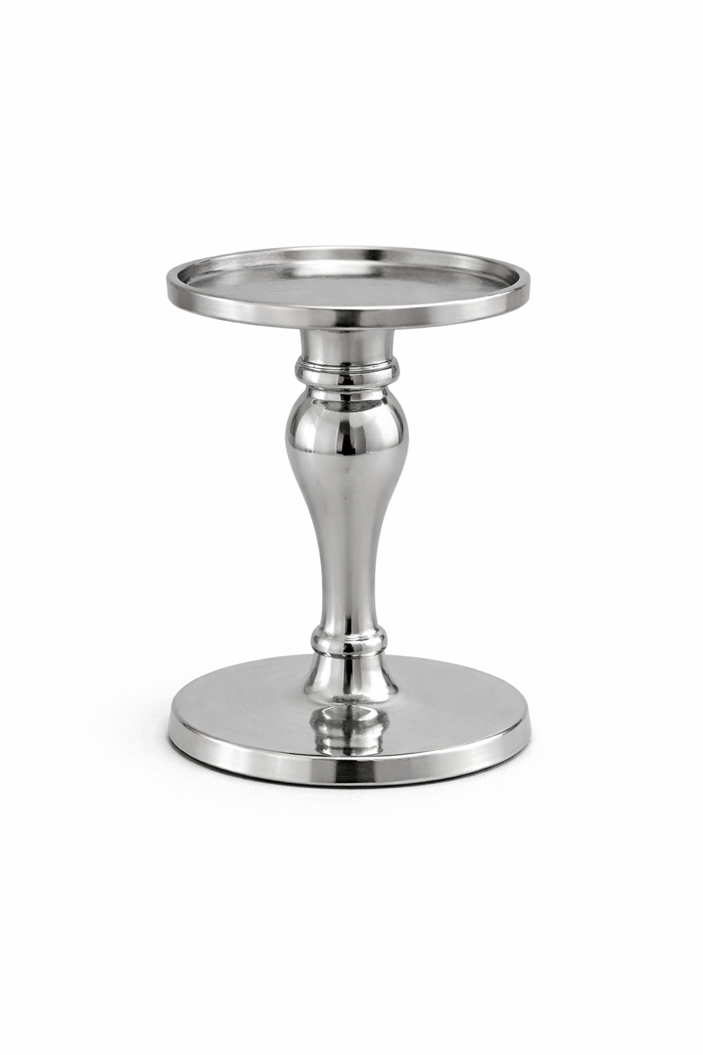 Premium Aluminium Candle Stand | Minimal Table Décor Accent | 4 Inch