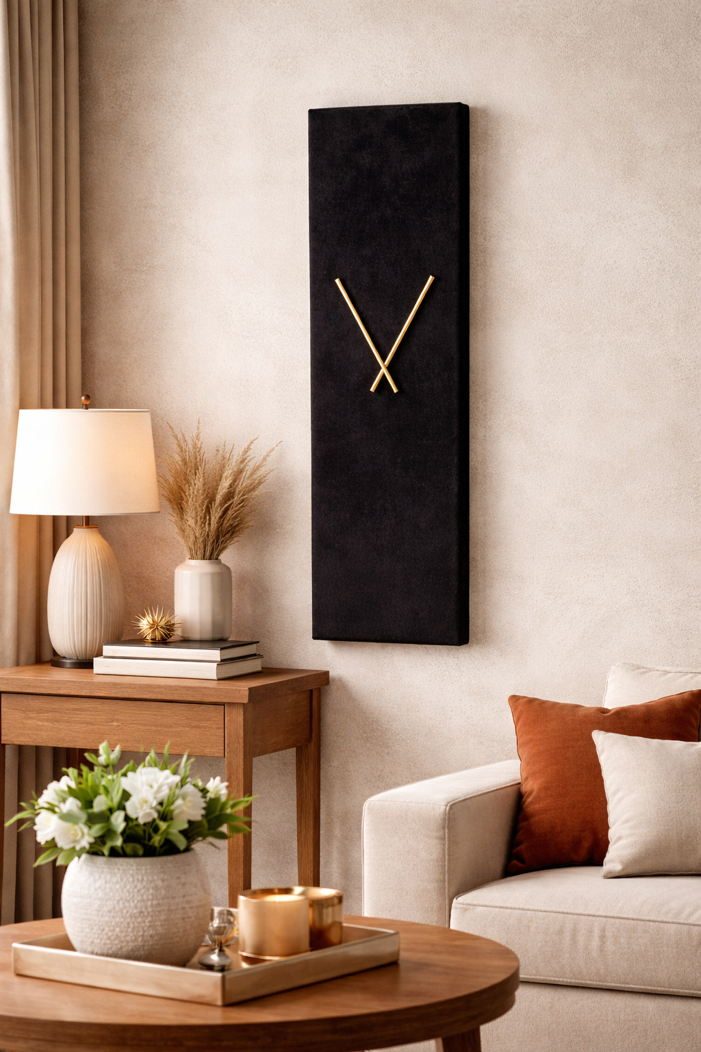 Elegant Marble Wall Clock – Classic & Contemporary Home Accent