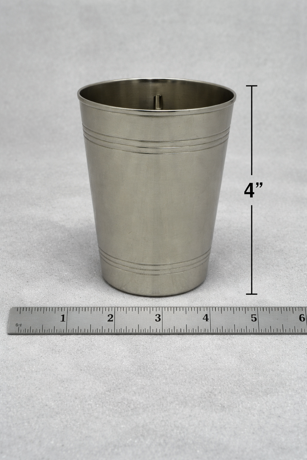 Classic Stainless Steel Glass for Stylish Hydration