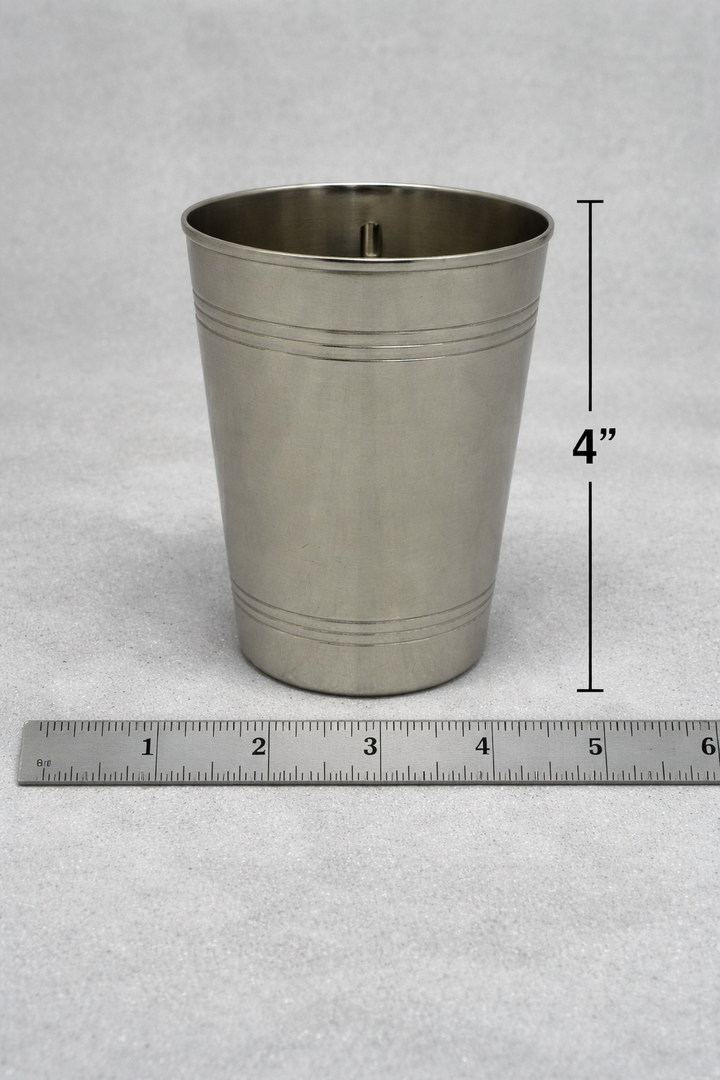 Classic Stainless Steel Glass for Stylish Hydration