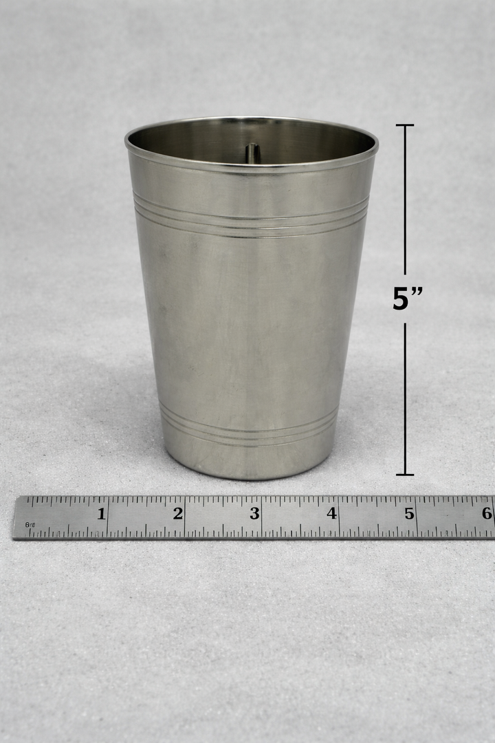 Classic Stainless Steel Glass for Stylish Hydration