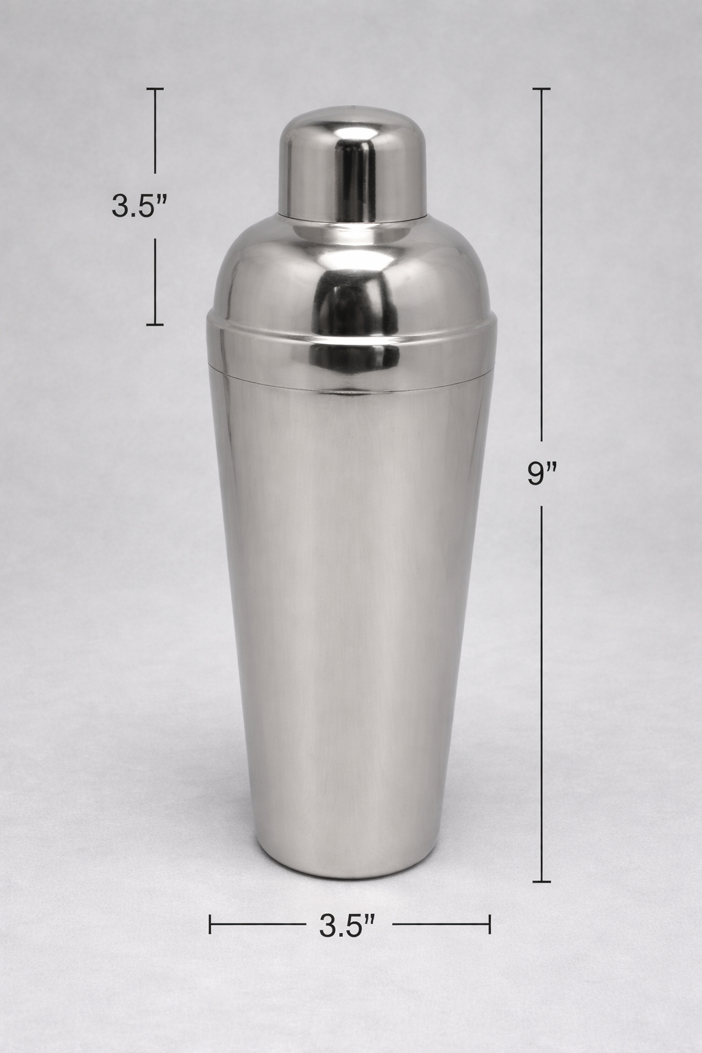 Professional Stainless Steel Cocktail Shaker – 24oz of Smooth Mixing