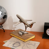 Premium Golden Finish Decorative Showpiece for Home & Office