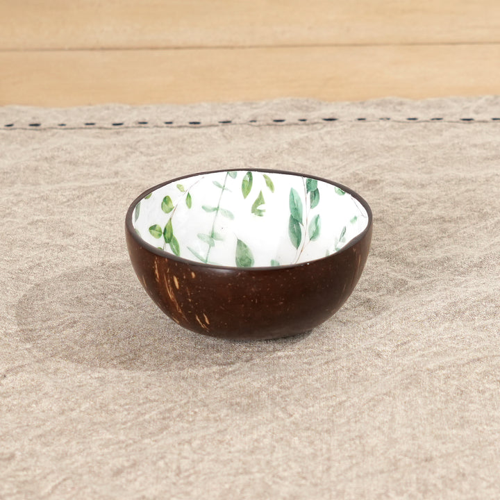 Artisan Hand-Painted Coconut Bowls