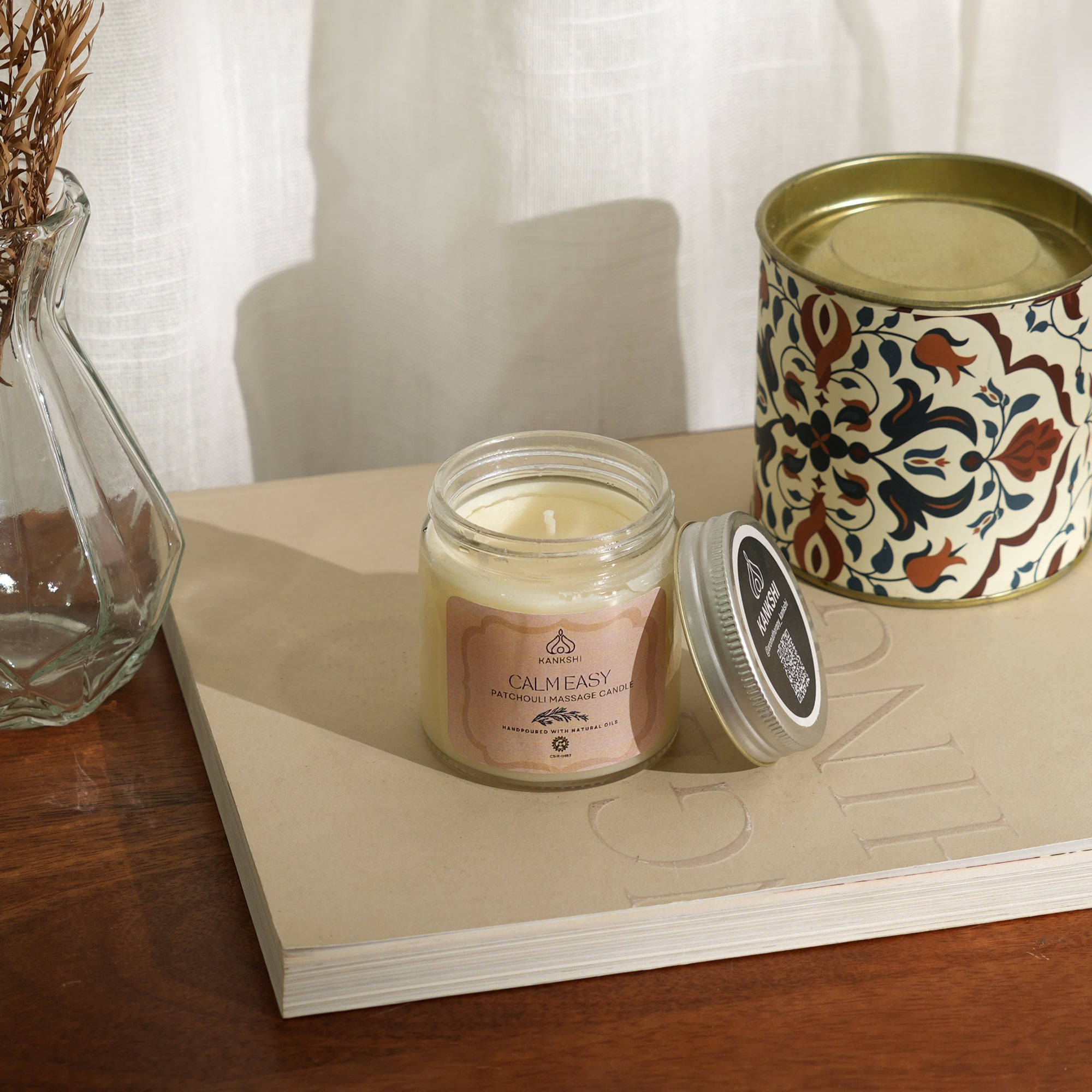 Patchouli Massage Candle - Calming & Nourishing
