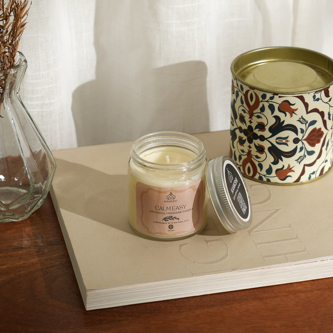 Patchouli Massage Candle - Calming & Nourishing