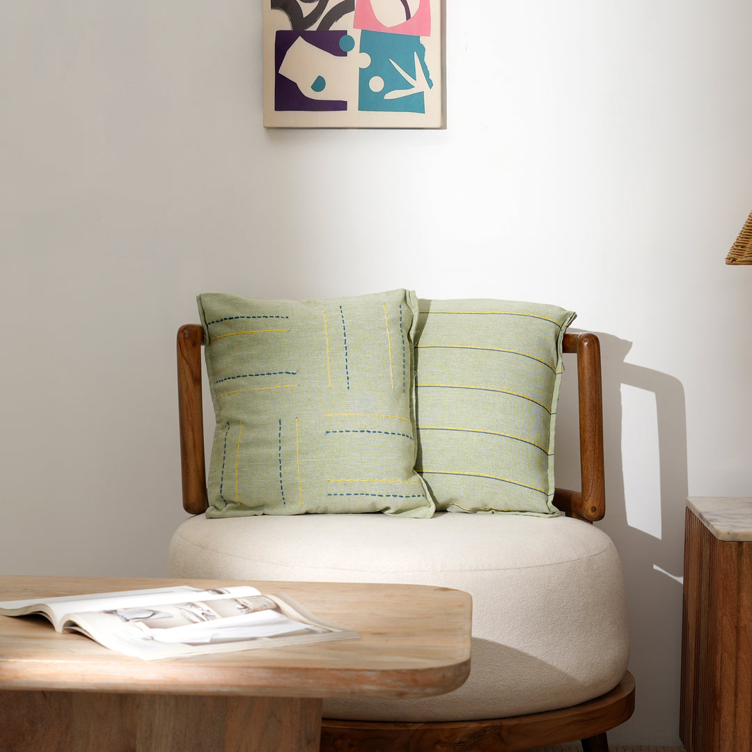 Cotton Cushion Covers - Handwoven Comfort & Style