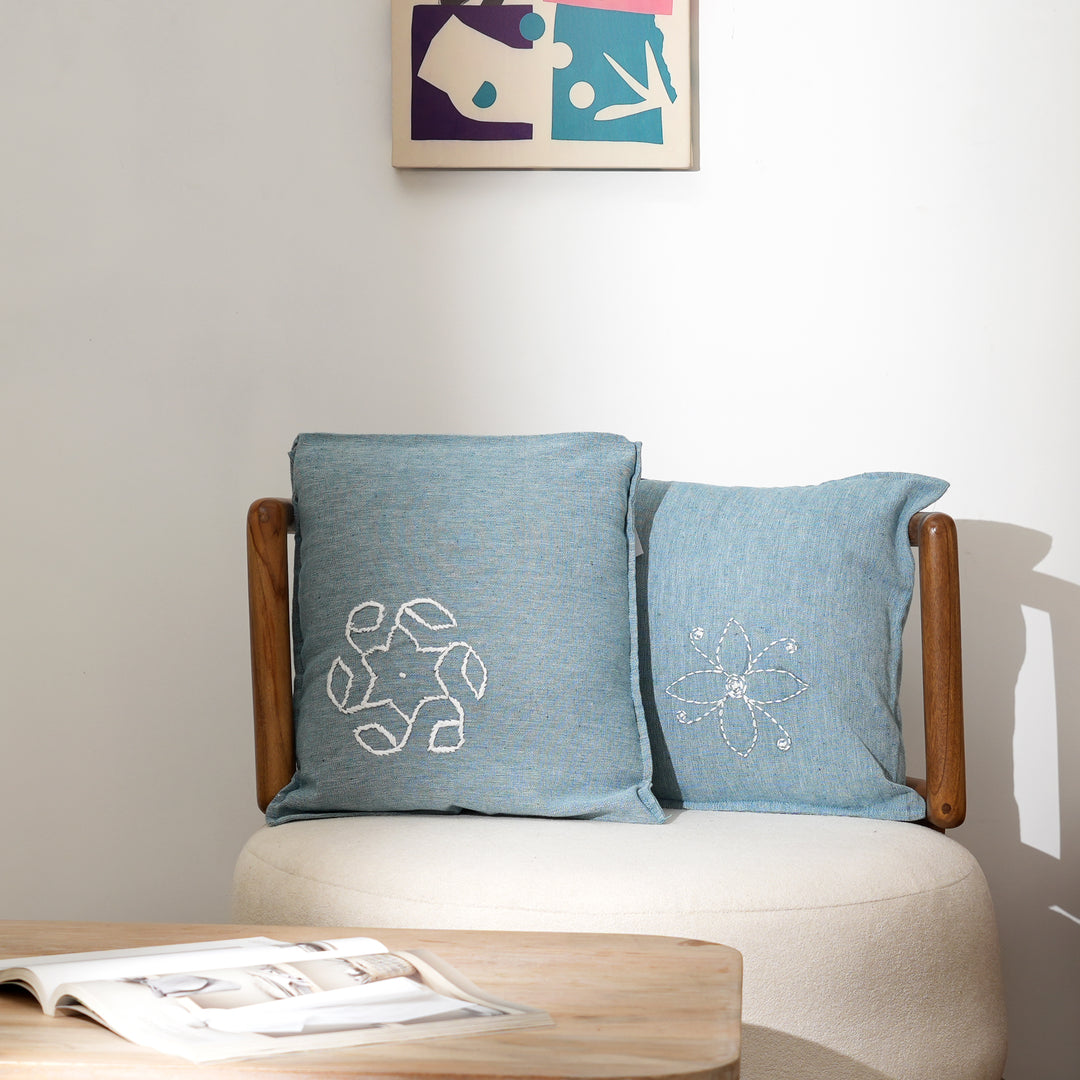 Cotton Cushion Covers - Handwoven Comfort & Style