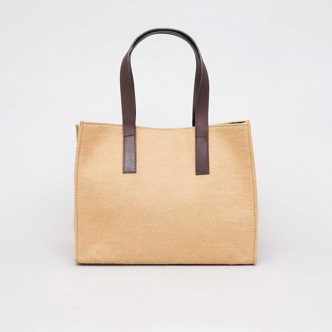 Verge and Brown Unisex Handbag for Versatile & Practical Style