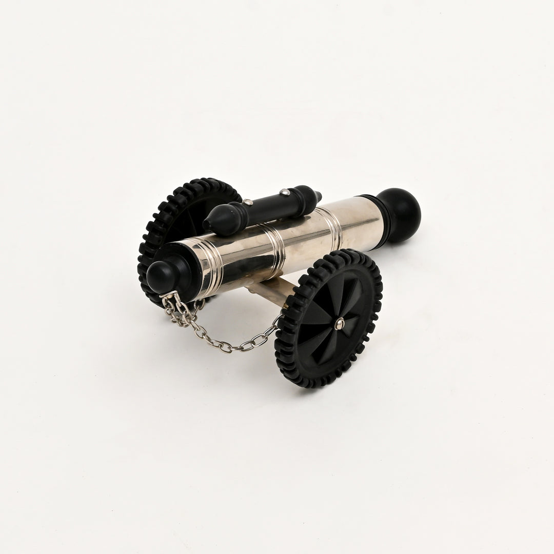 Decorative nan Item Elegant Nickle and Black Accent Piece