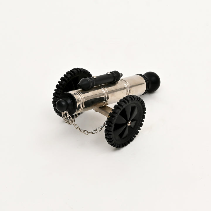 Decorative nan Item Elegant Nickle and Black Accent Piece