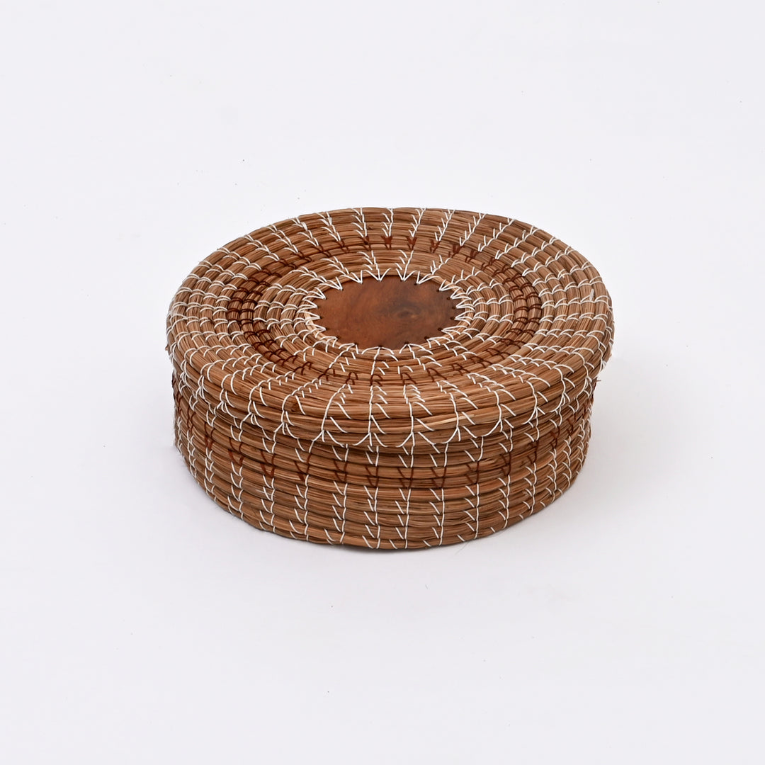 Chapati Box – Natural Brown