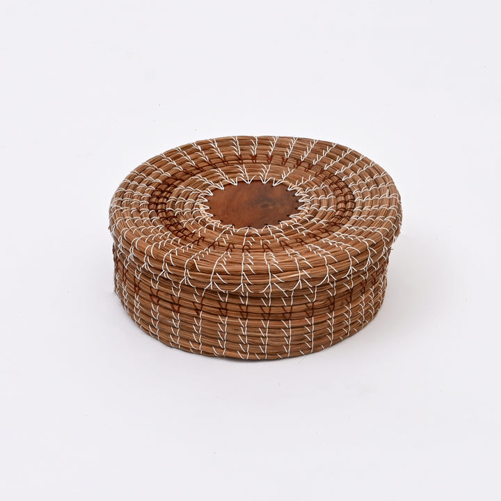 Chapati Box – Natural Brown