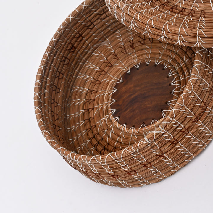 Chapati Box – Natural Brown