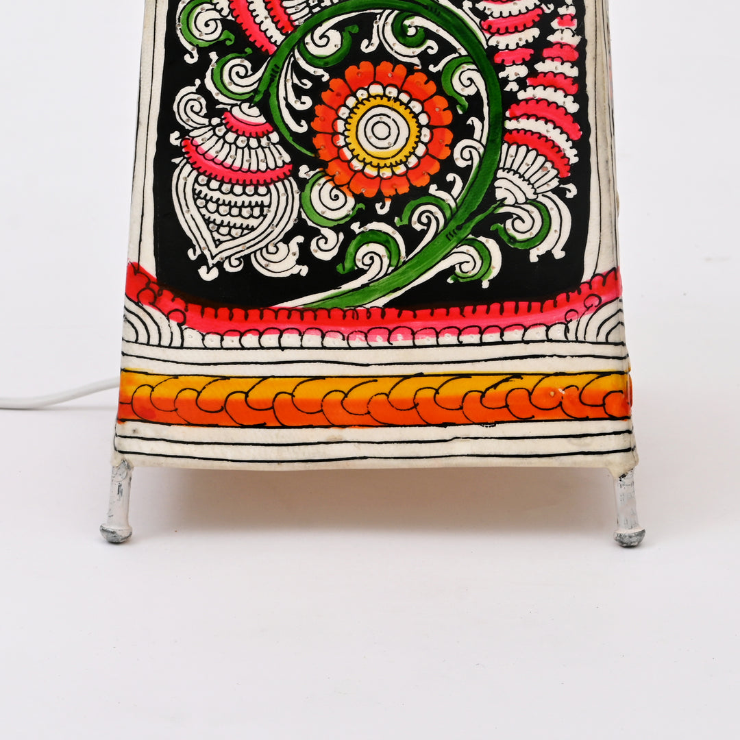 Handcrafted Goat Leather Lamp Shade