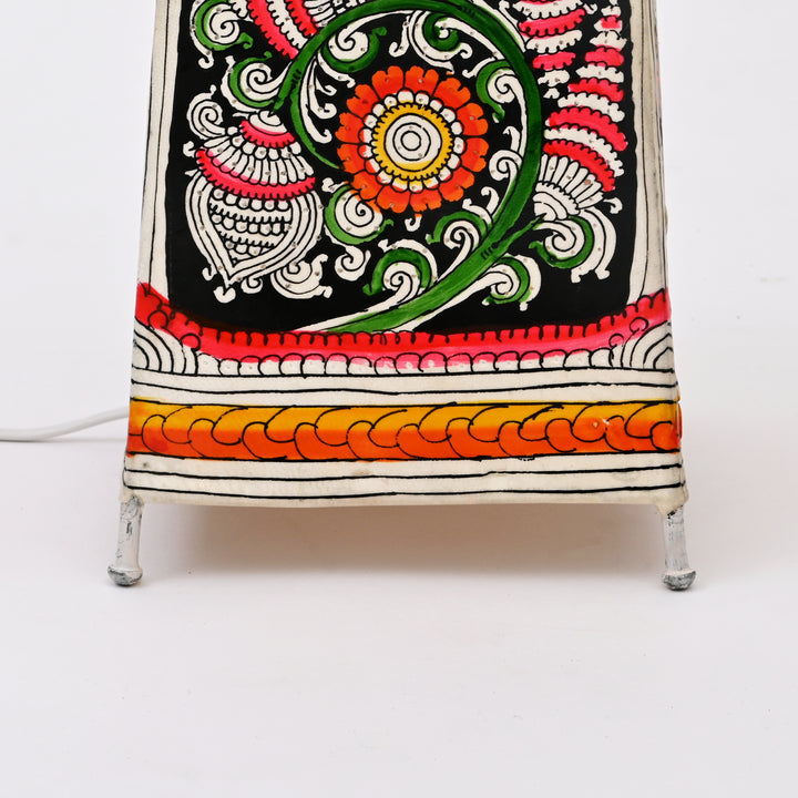 Handcrafted Goat Leather Lamp Shade