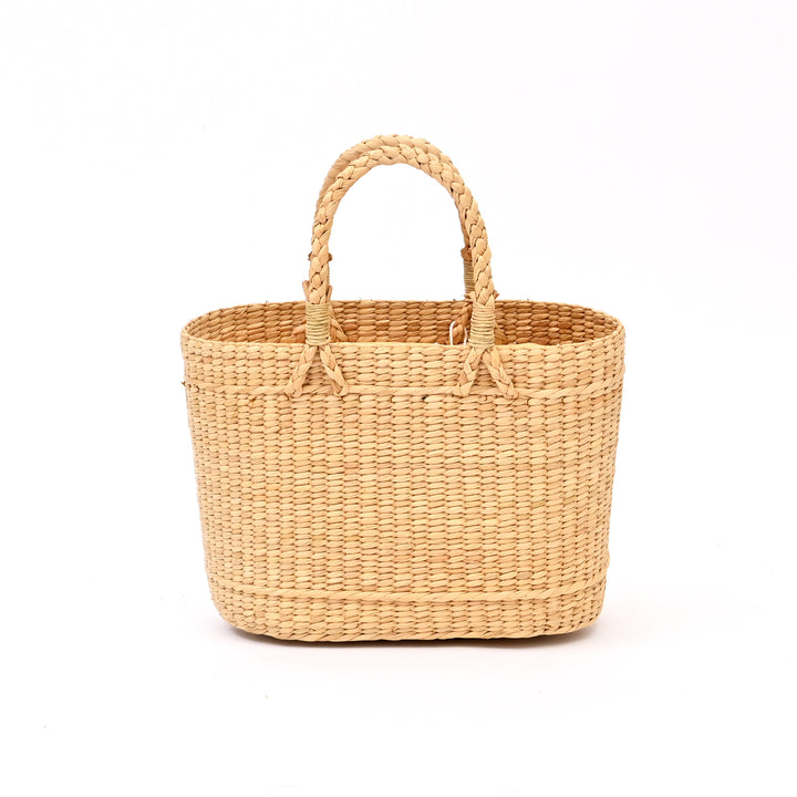 Handcrafted Oval Embroidered Kauna Bag