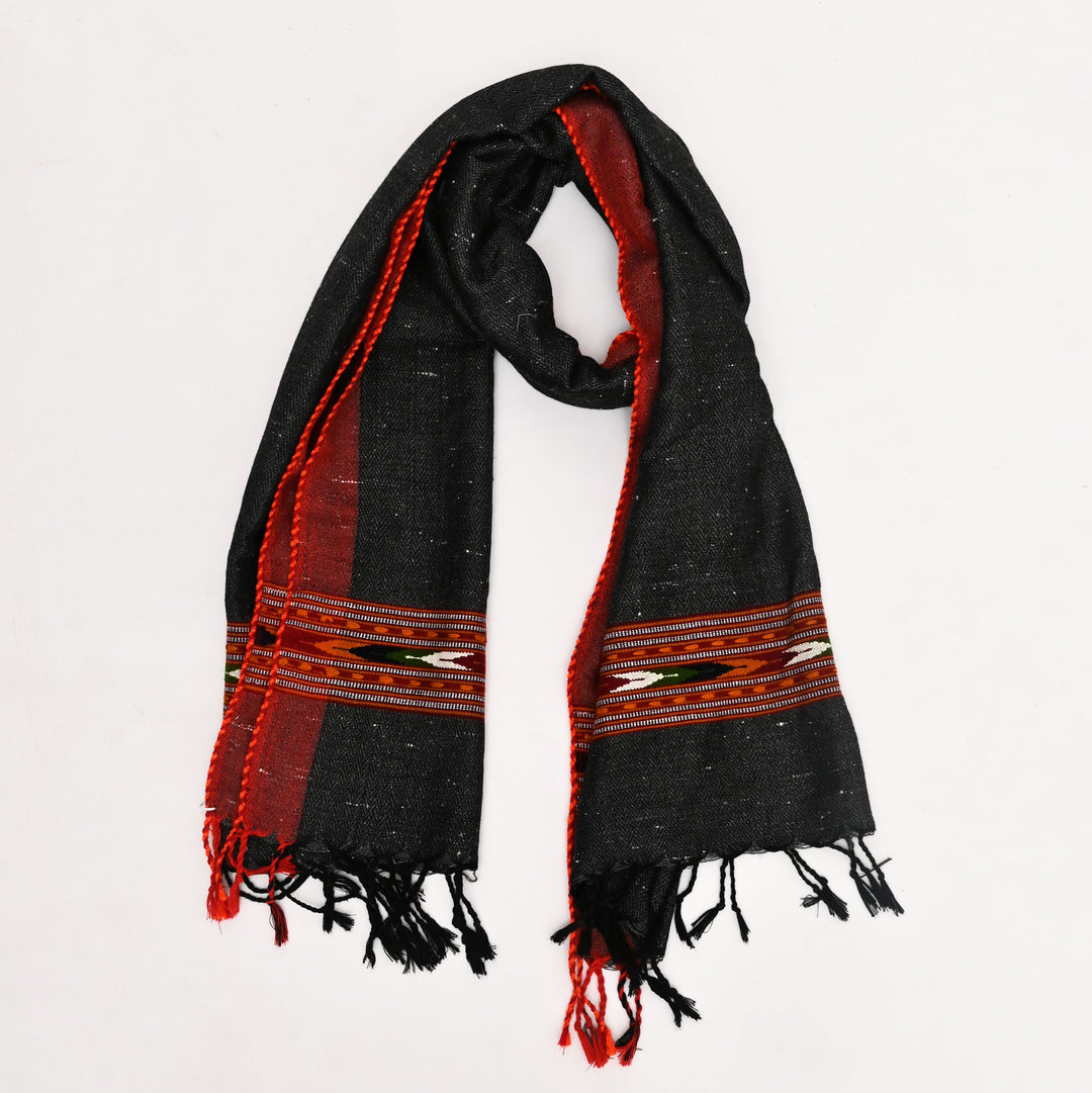 Kulvi Wool Stole | Kullu-Inspired Handloom Elegance
