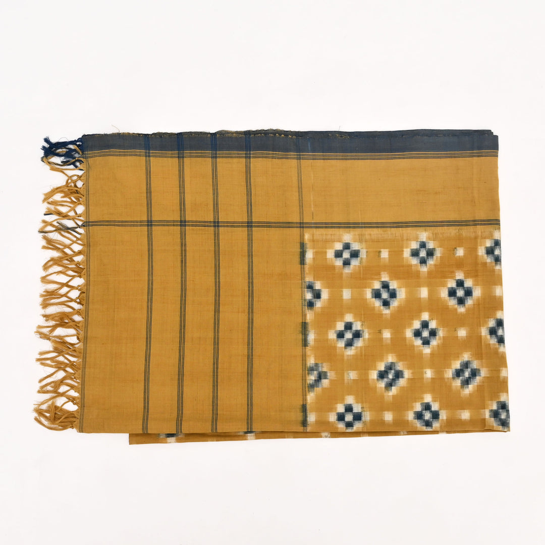 Handwoven Double Ikkat Cotton Dupatta