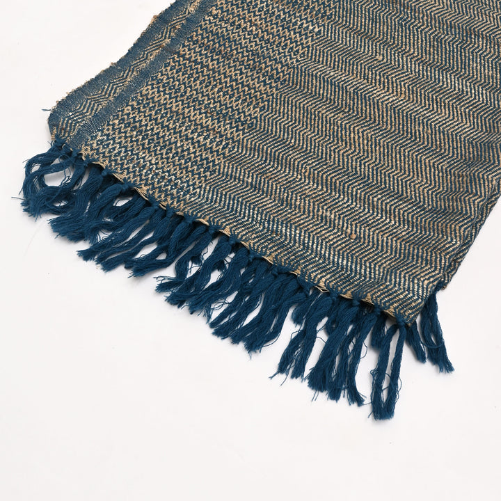 Handwoven Tasar Silk & Wool Stole