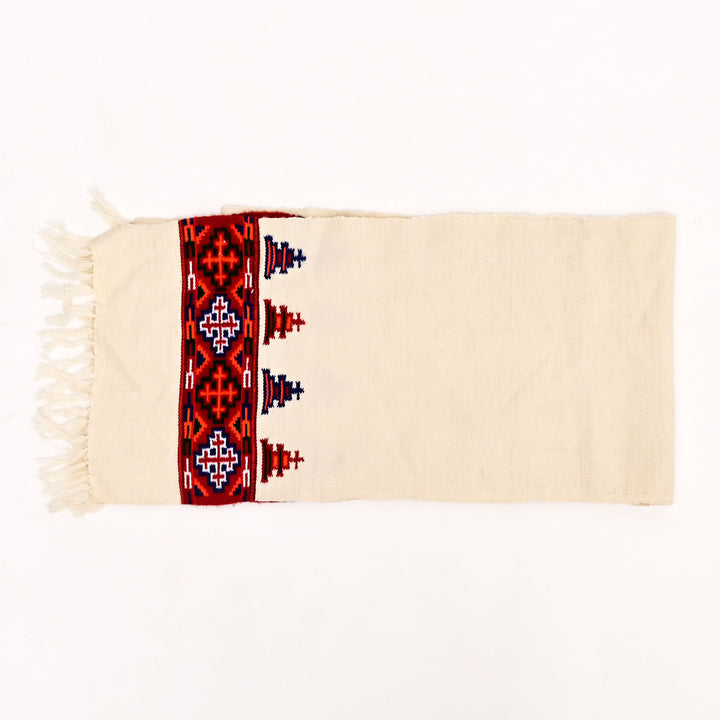Kinnauri Wool Muffler – Brown | Heritage Weave